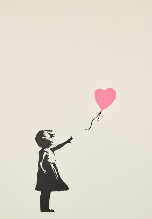 GIRL WITH PINK BALLOON